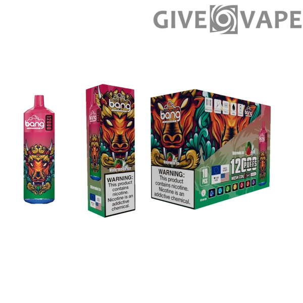 Bang 12000 Puffs 0% 2% 3% 5% Nabíjecí jednorázové vapes Pen s nízkým obsahem nikotinu Hromadně Koupit velkoobchod – GiveVape – 15
