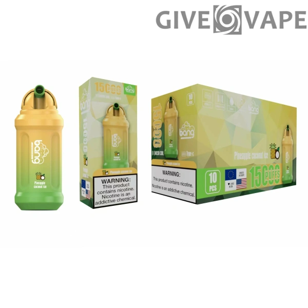 Bang 15000 Puffs 0% 2% 3% 5% Nikotinarm, wiederaufladbar, Einweg-Vapes, Pen, Großpackung, Großhandel kaufen – GiveVape – 12