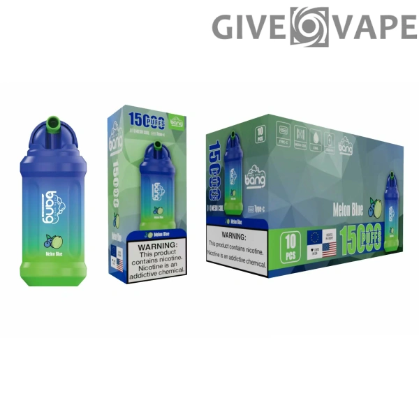 Bang 15000 Puffs 0% 2% 3% 5% wiederaufladbare Einweg-Vapes Pen mit niedrigem Nikotingehalt, Großpackung, Kauf im Großhandel – GiveVape – 15