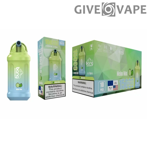 Bang 15000 Puffs 0% 2% 3% 5% wiederaufladbare Einweg-Vapes Pen mit niedrigem Nikotingehalt, Großpackung, Kauf im Großhandel – GiveVape – 16