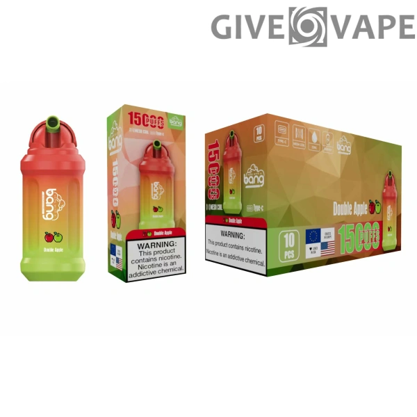 Bang 15000 Puffs 0% 2% 3% 5% wiederaufladbare Einweg-Vapes Pen mit niedrigem Nikotingehalt, Großpackung, Kauf im Großhandel – GiveVape – 20