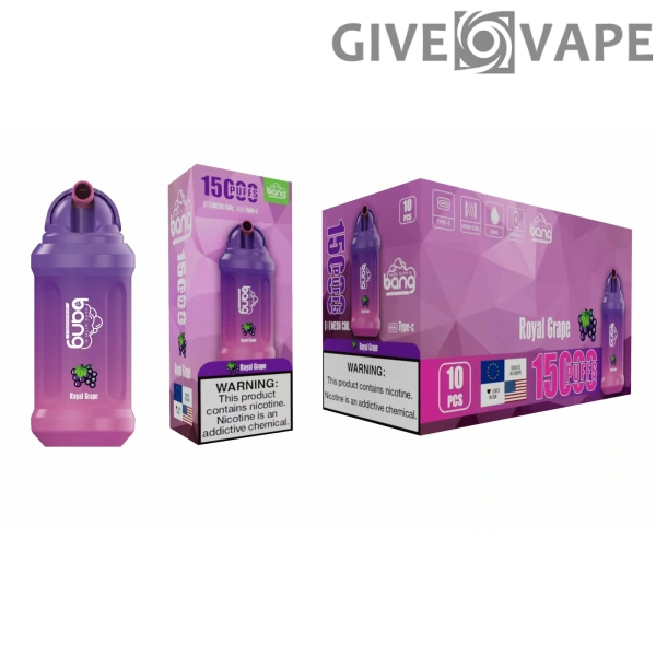 Bang 15000 Puffs 0% 2% 3% 5% Nikotinarm, wiederaufladbar, Einweg-Vapes, Pen, Großpackung, Großhandel kaufen – GiveVape – 8