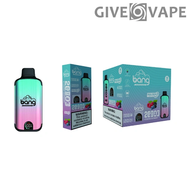 Bang Vape 20000 Puffs Dual Mesh 0% 2% 3% 5% LED-Anzeige mit niedrigem Nikotingehalt, wiederaufladbar, Großverkauf, Einweg-Vape-Stift im Großhandel kaufen – GiveVape – 7