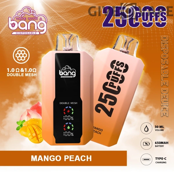 Bang 25000 Puffs 0% 2% 3% 5% Nikotinarm, wiederaufladbar, Einweg-Vapes, Pen, Großpackung, Großhandel kaufen – GiveVape – 2