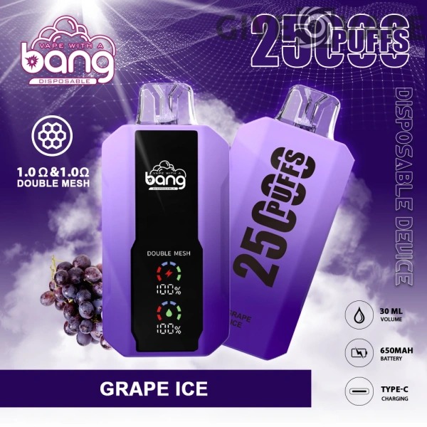 Bang 25000 Puffs 0% 2% 3% 5% Nikotinarm, wiederaufladbar, Einweg-Vapes, Pen, Großpackung, Großhandel kaufen – GiveVape – 3