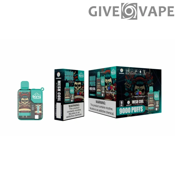 Bang BC 9000 Puffs 0% 2% 3% 5% Nikotinarm, wiederaufladbar, Einweg-Vapes, Pen, Großpackung, Großhandel kaufen – GiveVape – 9