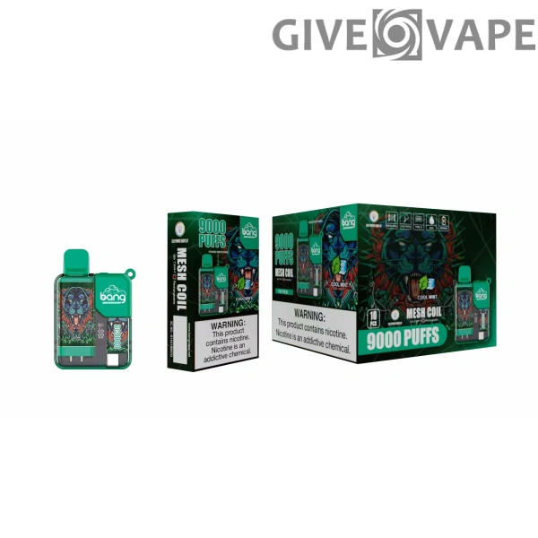 Bang BC 9000 Puffs 0% 2% 3% 5% Nikotinarm, wiederaufladbar, Einweg-Vapes, Pen, Großpackung, Großhandel kaufen – GiveVape – 13