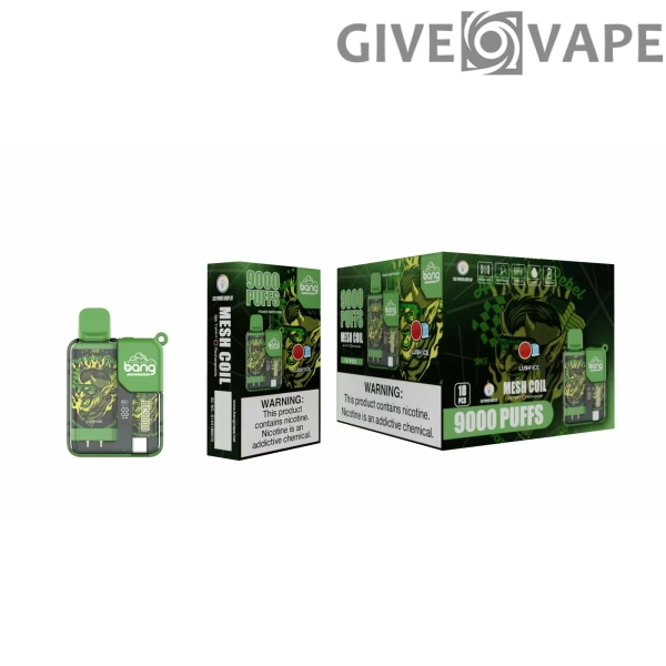Bang BC 9000 Puffs 0% 2% 3% 5% Nikotinarm, wiederaufladbar, Einweg-Vapes, Pen, Großpackung, Großhandel kaufen – GiveVape – 3