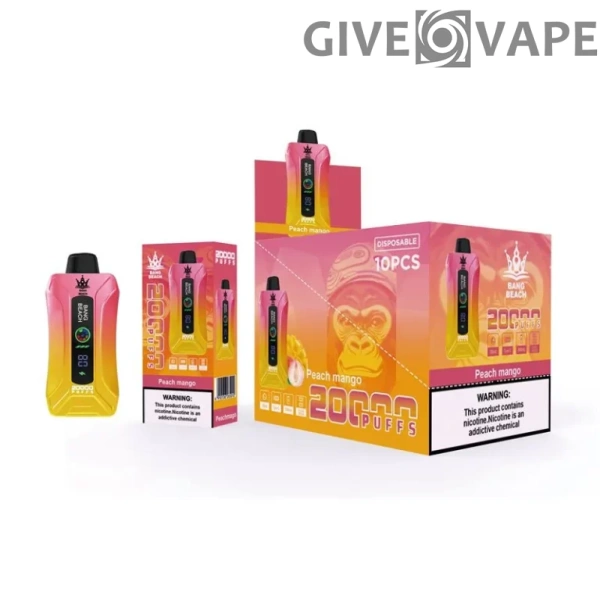 Bang Beach 20000 Puffs 0% 2% 3% 5% Nikotinarm, wiederaufladbar, Einweg-Vapes, Pen, Großpackung, Großhandel kaufen – GiveVape – 9