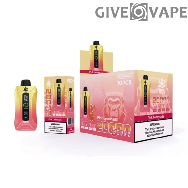 Bang Beach 20000 Puffs 0% 2% 3% 5% Nikotinarm, wiederaufladbar, Einweg-Vapes, Pen, Großpackung, Großhandel kaufen – GiveVape – 10
