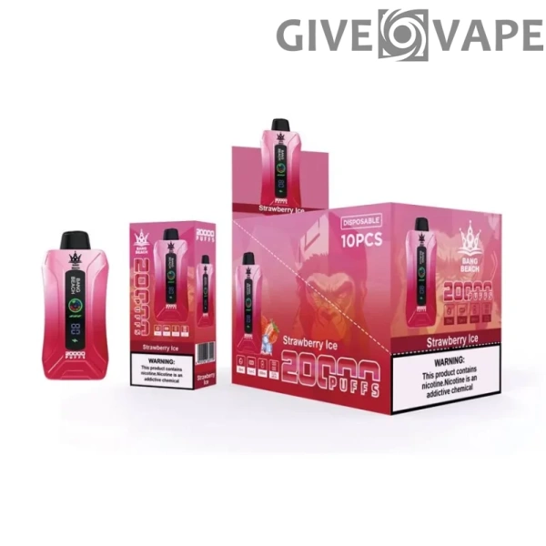 Bang Beach 20000 Puffs 0% 2% 3% 5% Nikotinarm, wiederaufladbar, Einweg-Vapes, Pen, Großpackung, Großhandel kaufen – GiveVape – 2
