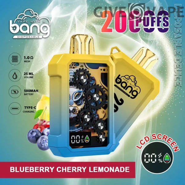 Bang Gear Tick Tock 20000 Puffs 0% 2% 3% 5% Nikotinarm, wiederaufladbar, Einweg-Vapes, Pen, Großpackung, Großhandel kaufen – GiveVape – 1