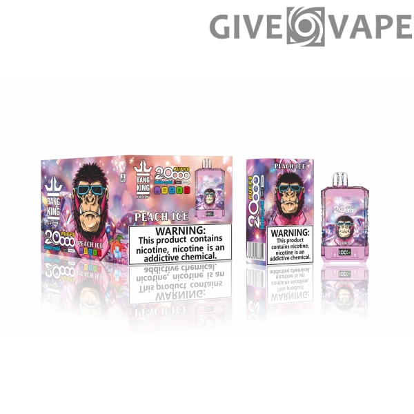 Bang King Double Crystal 20000 Puffs 0% 2% 3% 5% Nikotinarm, wiederaufladbar, Einweg-Vapes, Pen, Großpackung, Großhandel kaufen – GiveVape – 3