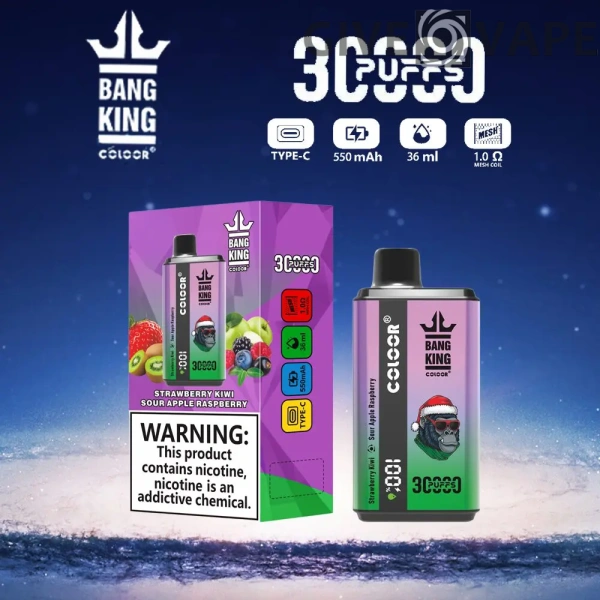 Bang King 30000 Puffs Double Flavour 0% 2% 3% 5% Nikotinarm, wiederaufladbar, Einweg-Vapes, Pen, Großpackung, Großhandel kaufen – GiveVape – 5
