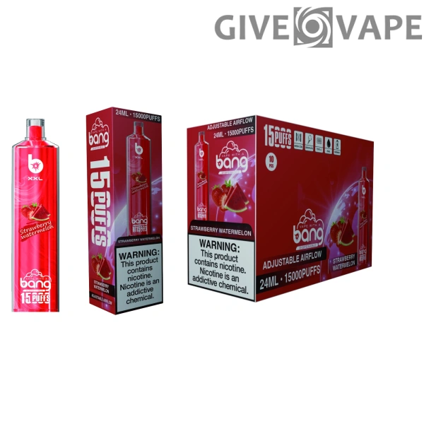 Bang Tn 15000XXL Puffs SHISHA 0% 2% 3% 5% Nikotinarm, wiederaufladbar, Einweg-Vapes, Pen, Großpackung, Großhandel kaufen – GiveVape – 11
