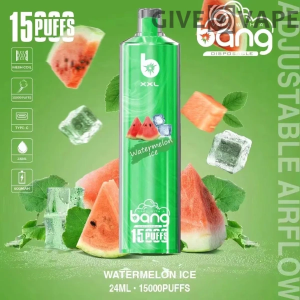Bang Tn 15000XXL Puffs SHISHA 0% 2% 3% 5% Nikotinarm, wiederaufladbar, Einweg-Vapes, Pen, Großpackung, Großhandel kaufen – GiveVape – 1