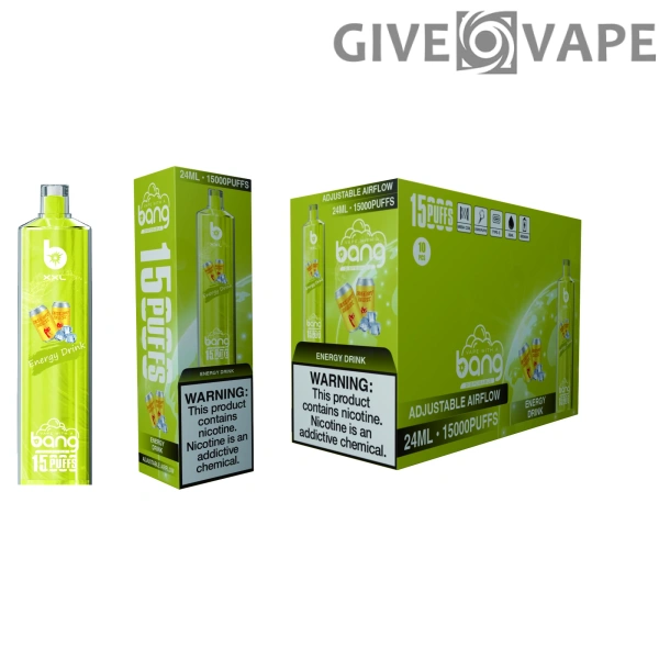 Bang Tn 15000XXL Puffs SHISHA 0% 2% 3% 5% Nikotinarm, wiederaufladbar, Einweg-Vapes, Pen, Großpackung, Großhandel kaufen – GiveVape – 3