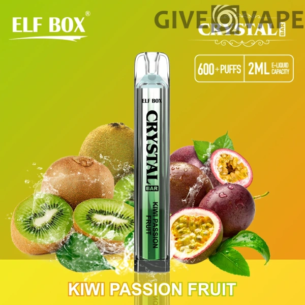 ELF BOX CRYSTAL BAR 600 Puffs 0% 2% 5% Nikotin wiederaufladbar Einweg-Vape Großkauf im Großhandel - GiveVape - 7
