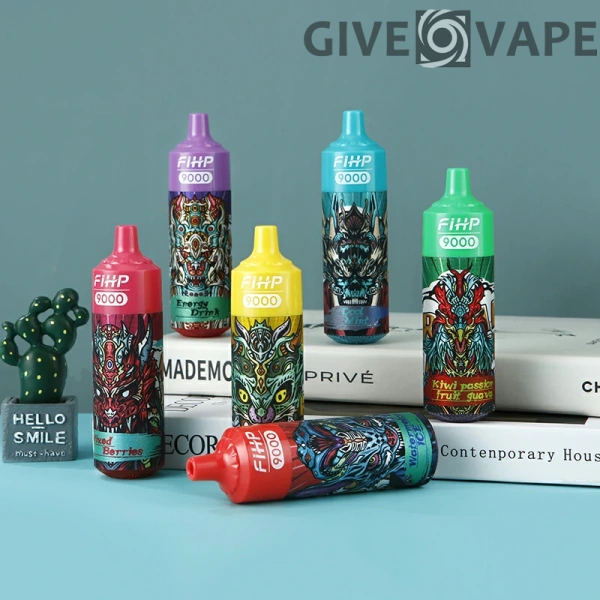 FIHP 9000 Puffs 2% 5% Nikotinarm, wiederaufladbar, Einweg-Vapes, Pen, Großpackung, Großhandel kaufen – GiveVape – 1