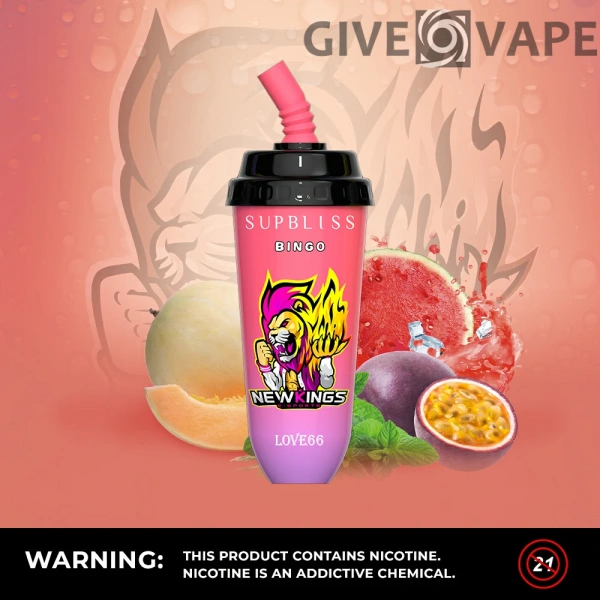 RandM Supbliss Bingo 8000 Puffs 0% 2% 3% 5% Nikotinarm, wiederaufladbar, Einweg-Vapes, Pen, Großpackung, Großhandel kaufen – GiveVape – 10