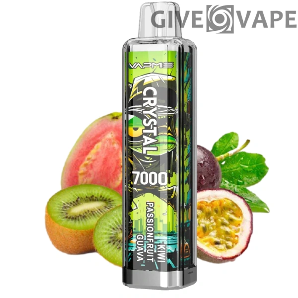 Vapme Crystal 7000 Puffs 2% 5% Nikotin wiederaufladbare Einweg-Vapes Großkauf Großhandel - GiveVape - 5
