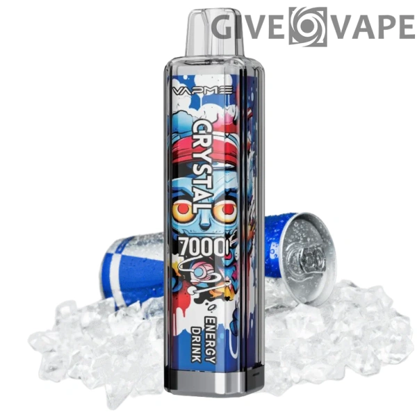 Vapme Crystal 7000 Puffs 2% 5% Nikotin wiederaufladbare Einweg-Vapes Großkauf Großhandel - GiveVape - 9