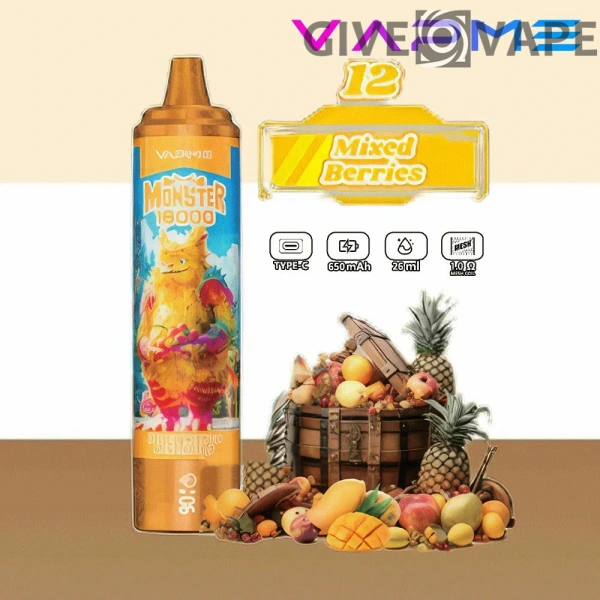 Vapme Monster 16000 Puffs 2% 5% wiederaufladbare Nikotin-Einweg-Vapes, Großkauf im Großhandel – GiveVape – 7