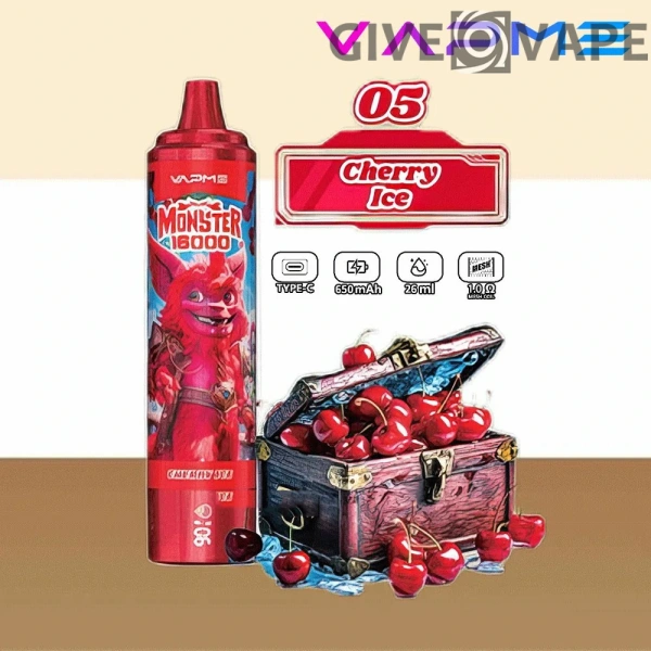 Vapme Monster 16000 Puffs 2% 5% Nikotin wiederaufladbare Einweg-Vapes Großkauf im Großhandel – GiveVape – 10