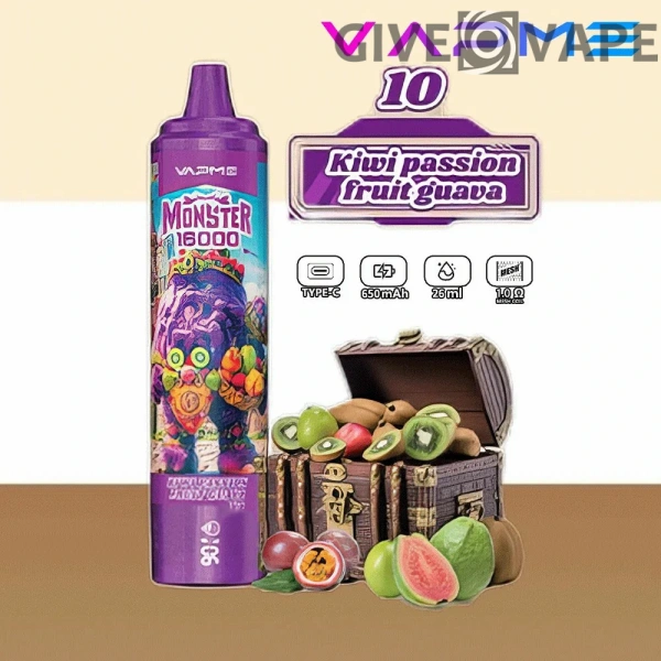 Vapme Monster 16000 Puffs 2% 5% Nikotin wiederaufladbare Einweg-Vapes Großkauf Großhandel - GiveVape - 11
