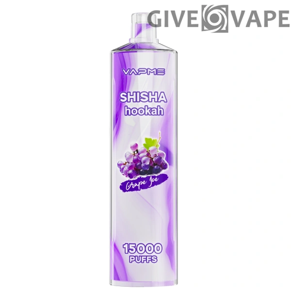 Vapme Shisha Hookah 15000 Puffs 0% 2% Nicotine Rechargeable Disposable Vapes Bulk buy Wholesale - GiveVape - 7
