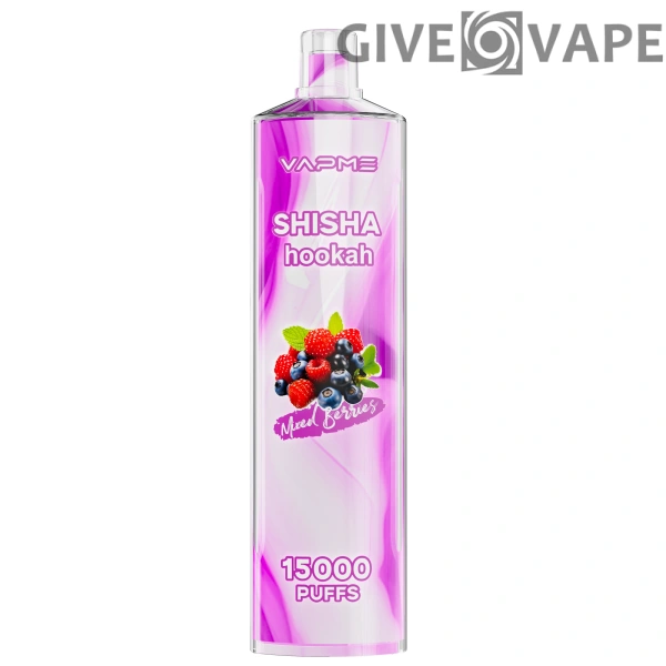 Vapme Shisha Hookah 15000 Puffs 0% 2% Nicotine Rechargeable Disposable Vapes Bulk buy Wholesale - GiveVape - 8
