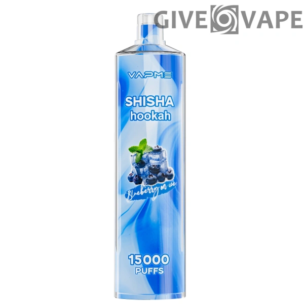 Vapme Shisha Hookah 15000 Puffs 0% 2% Nicotine Rechargeable Disposable Vapes Bulk buy Wholesale - GiveVape - 12