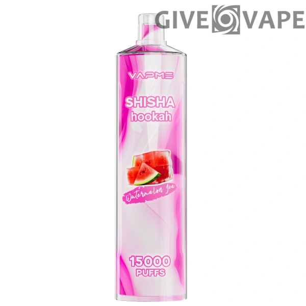 Vapme Shisha Hookah 15000 Puffs 0% 2% Nicotine Rechargeable Disposable Vapes Bulk buy Wholesale - GiveVape - 6
