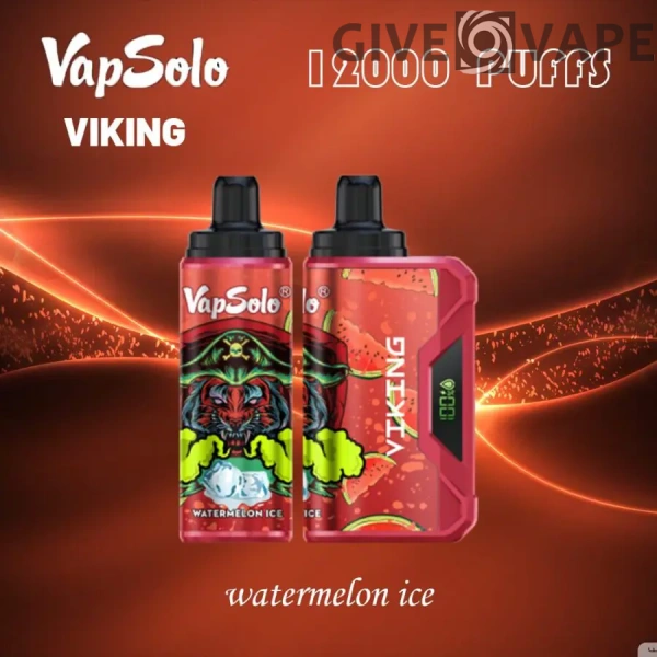 VapSolo Viking 12000 Puffs 2% 5% Nikotinarm, wiederaufladbar, Einweg-Vapes, Pen, Großpackung, Großhandel kaufen – GiveVape – 3