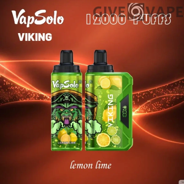 VapSolo Viking 12000 Puffs 2% 5% Nikotinarm, wiederaufladbar, Einweg-Vapes, Pen, Großpackung, Großhandel kaufen – GiveVape – 8