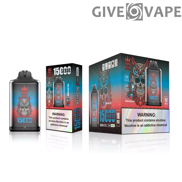Bang Box S1 15000 Puffs 0% 2% 3% 5% Nikotinarm, wiederaufladbar, Einweg-Vapes, Pen, Großpackung, Großhandel kaufen – GiveVape – 5