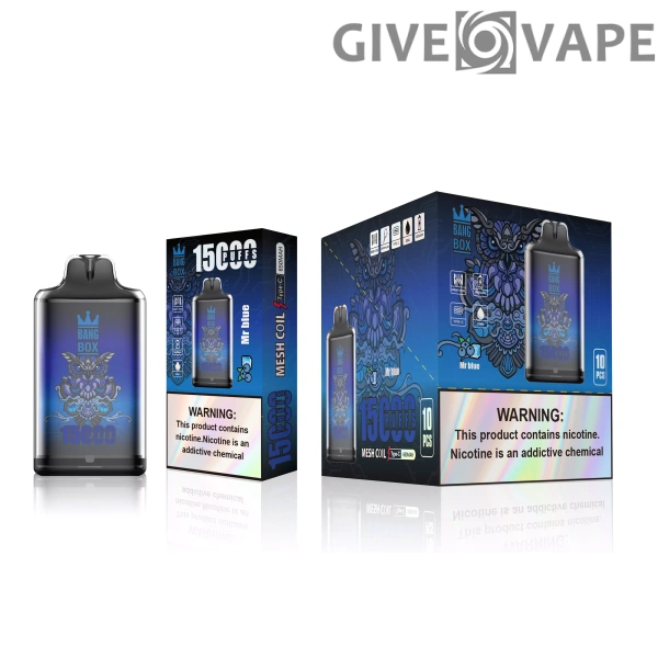 Bang Box S1 15000 Puffs 0% 2% 3% 5% Nikotinarm, wiederaufladbar, Einweg-Vapes, Pen, Großpackung, Großhandel kaufen – GiveVape – 4