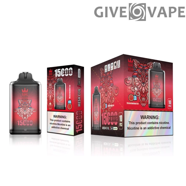 Bang Box S1 15000 Puffs 0% 2% 3% 5% Nikotinarm, wiederaufladbar, Einweg-Vapes, Pen, Großpackung, Großhandel kaufen – GiveVape – 7