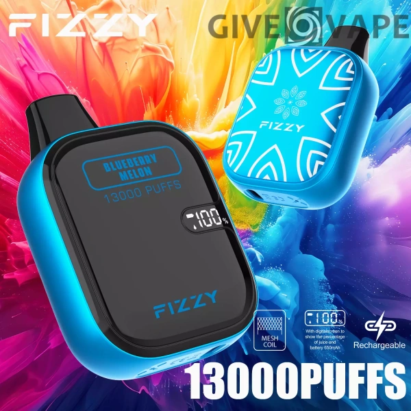Fizzy Boom 13000 Puffs 2% 5% Nikotinarm, wiederaufladbar, Einweg-Vapes, Pen, Großpackung, Großhandel kaufen – GiveVape – 4