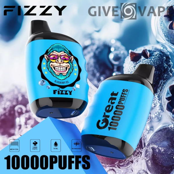 Fizzy Great 10000 Puffs 2% 5% Nikotinarm, wiederaufladbar, Einweg-Vapes, Pen, Großpackung, Großhandel kaufen – GiveVape – 3
