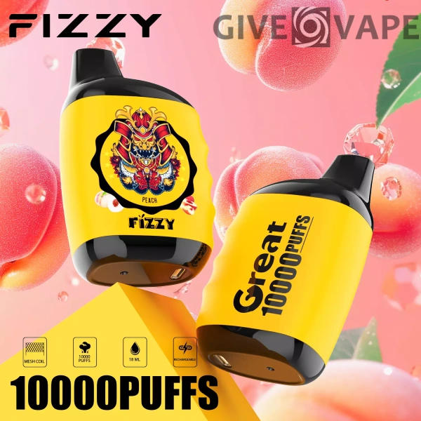 Fizzy Great 10000 Puffs 2% 5% Nikotinarm, wiederaufladbar, Einweg-Vapes, Pen, Großpackung, Großhandel kaufen – GiveVape – 6