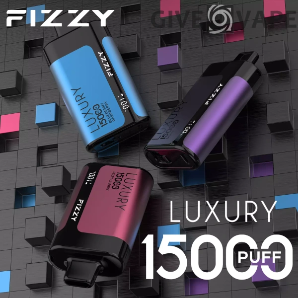 Fizzy Luxury 15000 Puffs 2% 5% Nikotinarm, wiederaufladbar, Einweg-Vapes, Pen, Großpackung, Großhandel kaufen – GiveVape – 1