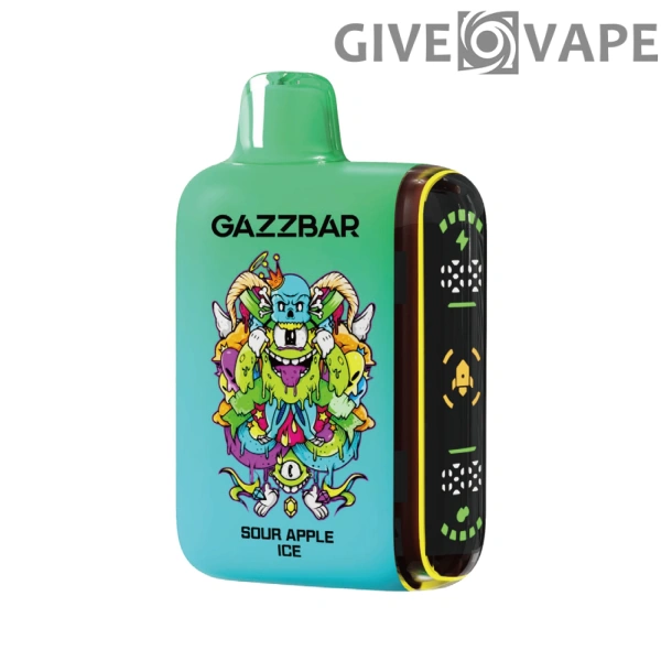 Gazzbar Rocket 20000 Puffs Dual Mesh 2% 5% LED-Anzeige Nikotinarm, wiederaufladbar, Einweg-Vapes, Pen, Großpackung, Großhandel kaufen – GiveVape – 3