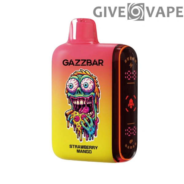 Gazzbar Rocket 20000 Puffs Dual Mesh 2% 5% LED-Anzeige Nikotinarm, wiederaufladbar, Einweg-Vapes, Pen, Großpackung, Großhandel kaufen – GiveVape – 14