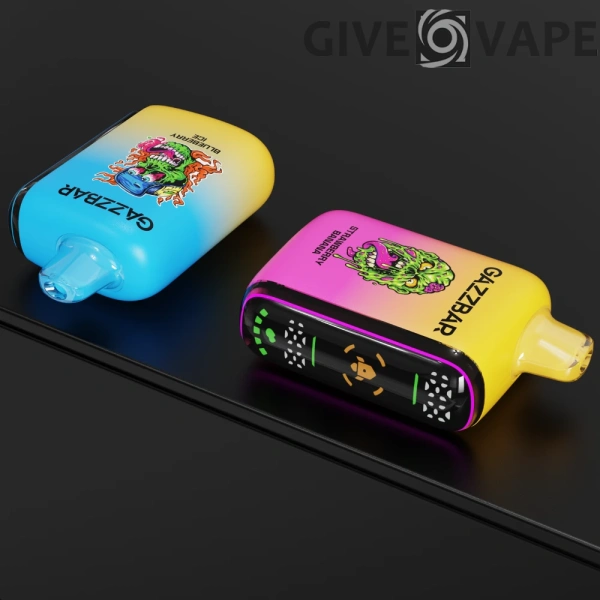 Gazzbar Rocket 20000 Puffs Dual Mesh 2% 5% LED-Anzeige Nikotinarm, wiederaufladbar, Einweg-Vapes, Pen, Großpackung, Großhandel kaufen – GiveVape – 1
