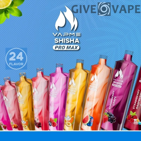 Vapme Shisha Pro Max 20000 Züge 2% Nikotinarmes LED-Display, wiederaufladbar, Einweg-Vapes, Stift, Großpackung, Großhandel kaufen – GiveVape – 2
