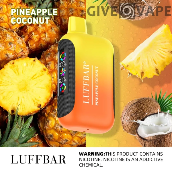 VASY LUFFBAR Dually 20000 Puffs Dual Digital Screen 50 mg Nikotinarm Wiederaufladbare Einweg-Vapes Pen Bulk Buy Wholesale - GiveVape - 6