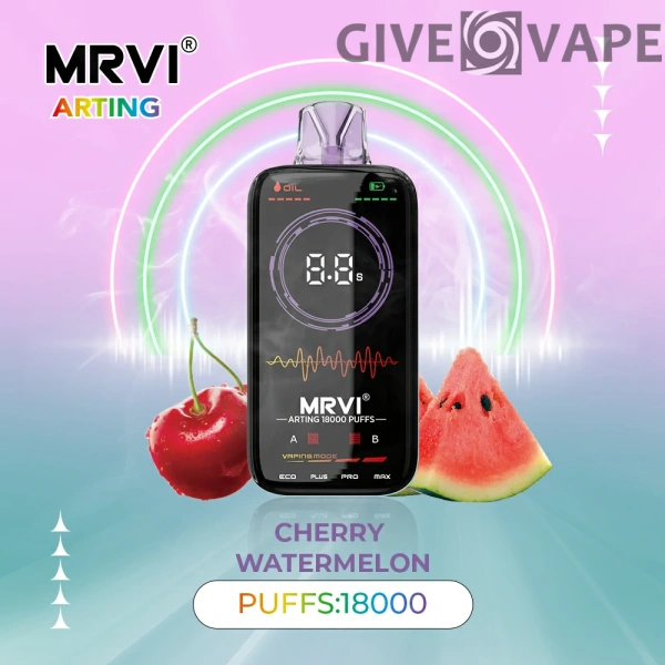 MRVI Arting 18000 Puffs Dual Mesh Vollbild-Display 2% 5% Nikotinarm, wiederaufladbar, Einweg-Vapes, Pen, Großpackung, Großhandel kaufen – GiveVape – 5