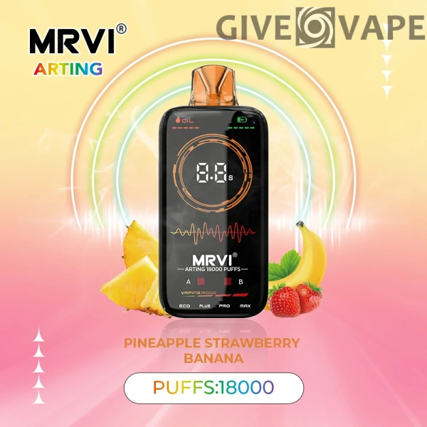 MRVI Arting 18000 Puffs Dual Mesh Vollbild-Display 2% 5% Nikotinarm, wiederaufladbar, Einweg-Vapes, Pen, Großpackung, Großhandel kaufen – GiveVape – 7