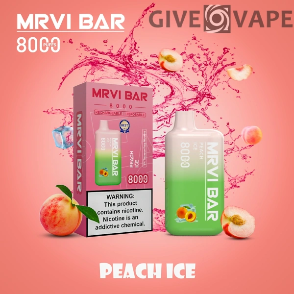MRVI Bar Mr8000 Puffs 2% 3% 5% Nikotinarm, wiederaufladbar, Einweg-Vapes, Pen, Großpackung, Großhandel kaufen – GiveVape – 7